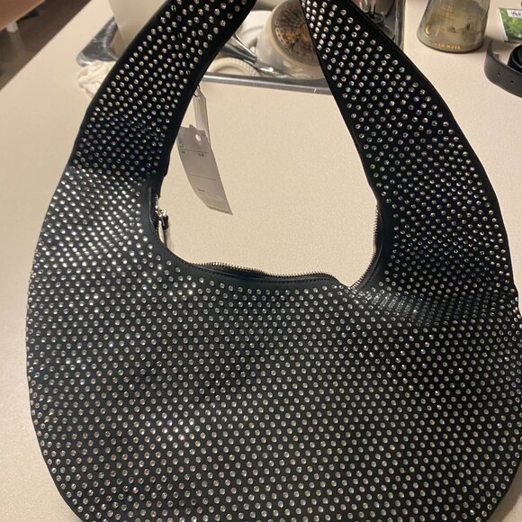 NWT Tony Bianco beaded shoulder bag - Picture 3 of 3